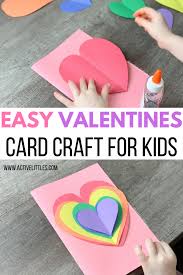 For example, you could use a stencil or stickers to add heart shapes surrounding the maze. Easy Valentine S Day Card Craft For Toddlers And Preschool Active Littles