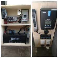 The Electrical Cabinet On The Sprinter Is Finished 1500 Watt Inverter Battery Charger 110 Shore Power Hookup 200 Sprinter Van Life Sprinter Conversion