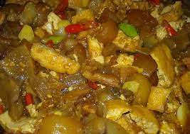 Cara masak tumis cecek sapi ii masakan harian !! Resep Tumis Cecek Tahu Pedas Kulit Sapi Dari Ghandys Pawon Omahan Al Islams