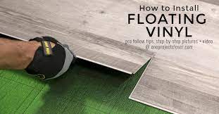 If you're trying to learn how to install your own vinyl flooring, read on in step one for help. How To Install Floating Vinyl Flooring
