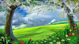 Free Natural Background Video Beautiful Landscape Garden Bsmotion Youtube