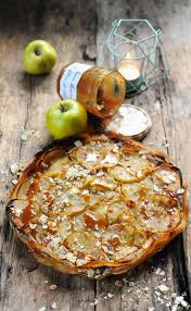 Recette Tarte Fine A La Pomme Et A La Confiture De Lait Bonne Maman 750g Recette Tarte Fine Aux Pommes Tarte Fine Confiture De Lait