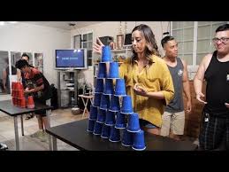 Like the name suggests, each game has the competitors racing against the clock to complete a task or perform a skill. 100 Minute To Win It Party Game Ideas You Can Try In Your Next Event This Is A Collection Of All The Di Minute To Win It Minute To Win It