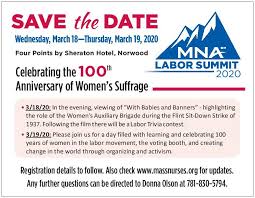 Challenge them to a trivia party! Save The Date Mna Labor Summit 2020 News Region 5 Massachusetts Nurses Association