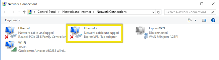 All Tap Windows Tap Win32 Adapters In Use Expressvpn