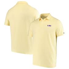 Black And University Gold Polo Shirt Lsu Tigers Vineyard Vines Edgartown Polo Gold Lsu Shirt Lsu Lsu Tigers