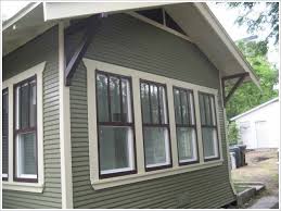 Painted dark green with lighter green accents, a classic craftsman palette, the design has a natural feel from the front door all the way through to the interior and out to the backyard, where a new edible garden and. Grey Green Exterior Paint Colors Novocom Top