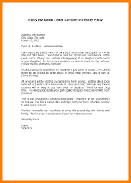 You are most cordially invited to be our guest at the dinner party we have arranged on date. Informal Letter Birthday Party Invitation Novocom Top