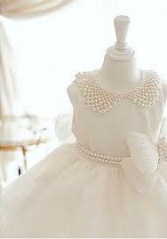 Flower Girl Dress White Flower Girl Dress White Pearls Flower Girl Dress New Flower Girl Dress Elegant Flower Girl Dress Baby Girl Birthday Outfit High Qu Toddler Girl Dresses Kids Fashion