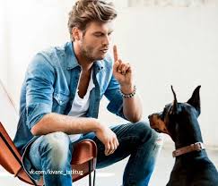 Kivanc Tatlitug Kivanc Tatlitug Character Inspiration Male Man And Dog