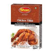 Transfer the chicken tikka masala to a serving platter and garnish with the chopped cilantro leaves before serving. Shan Chicken Tikka Bbq Masala Powder Mix 1 7 Unze Amazon De Lebensmittel Getranke