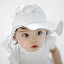 Cute Kids Sun Hat Summer Cotton Bucket Hat Toddler Children Girls Brim  Beach Hat With Wide Brim