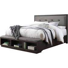 Upholstered beds and storage beds: Hyndell King Upholstered Storage Bed Furnishmyhome Ca