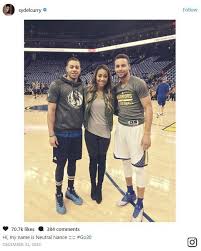 After the mavericks power forward and longtime love brittany johnson tied the knot saturday in newport, r.i., curry and his party posse, including hawks guard kent bazemore, found an after party at a random. Sydel Curry Wiki The 23 Years Old Is Engaged To Get Married To Athlete Boyfriend