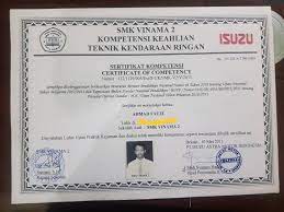 Check spelling or type a new query. Sertifikat Ujikom Tkr Kelulusan 2011 Smk Islam Vinama 2 Facebook