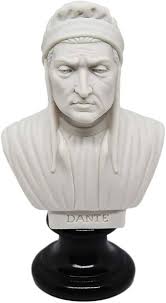 Amazon.com: Generico Bust Head Statue of Dante Replica of Marble Resin  Toscano Design White Marble Finish Painted Stone Replica Talentedly Modeled  by Florentine Artisans : 居家與廚房