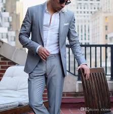 Historically, the term was coined because people showed up overly casual and the smart implied that you can't show up with joggers and trainers. Grosshandel Grau Manner Anzuge Hochzeit Smart Casual Business Brautigam Smoking Schwarz Nach Mass Brautigam Abschlussball Bester Mann Blazer 2 Stucke Jacke Hosen Tragen Von Cxmen 57 75 Auf De Dhgate Com Dhgate