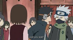 Obito S Way Of Saying Congratulations Kakashi Kakashi Hatake Anime Kakashi