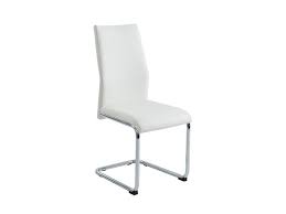 En rotin, en velours, style scandinave ou design. Lot De 4 Chaises En Simili Et Metal Pauline Blanc