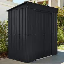 Deuba xxxl metall gerätehaus 8m² mit fundament 312x257x177,5cm schiebetür anthrazit geräteschuppen gartenhaus 14,7m³. Gamoni De Ich Liebe Meinen Garten Globel Metall Geratehaus Pultdach Skillion