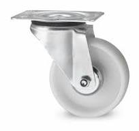 swivel castor Ø 100 x 35mm nylon wheel Load capacity 200kg ...