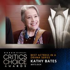 Congratulations to Kathy Bates,...
