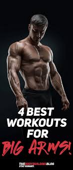 Check Out The 4 Best Workouts For Big Arms Fitness Gym Workout Exercise Muscle Metabolic Conditioning Workout Biceps Workout Fitness Body