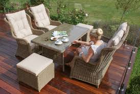 Maze Rattan Winchester High Back Casual Sofa Dining Set Is The Ideal Piece Of Garden Furniture F Terrace Furniture Rattan Furniture Set Patio Furniture Pillows