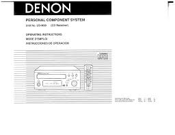 Employing individuals with high level of technical knowledge and skills has allowed. Denon Ud M30 User Manual Manualzz
