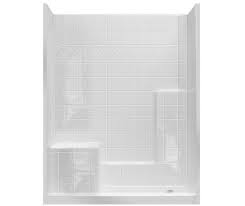 Best lowes shower stalls with seats for modern. Ardmore 60 X 32 X 77 Alcove Shower