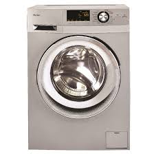 Surprisingly, this front load washing machine is available in a choice of silver, merlot, champagne gold, white, black and pink finishes. Haier 2 In 1 Washer Dryer Set 24 In 2 Cu Ft Silver Hlc1700axs Rona