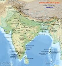 National Parks And Tiger Reserves Of India With Maps Pmf Ias