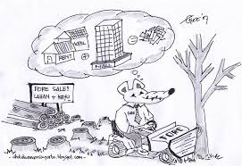Contoh gambar karikatur lingkungan sekolah. Contoh Gambar Kartun Tentang Lingkungan Hidup Ideku Unik