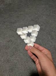 Wow This Guy Printed An Amazing Illusion Penrose Triangle 3d Printing 3d Printing Prints Illusions