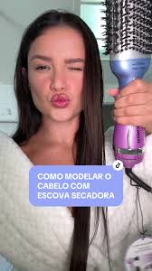 Respondendo a @Sabrina Vieira Agora vamos aprender a modelar o cabelo com a  Escova Secadora? Vai anotando e colocando as dicas em prática que eu quero  ver ❤️ #Juliette #Tutorial #Cabelo #Dicas ...