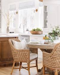 Amy Havensent On Instagram My Love Affair With Rattan Continues With These Beautiful Chairs Sitting Cottage Dining Rooms Dining Room Design House Interior