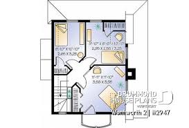 These floor plans are not too big for the three bedrooms, two bath home space is much like our second example above, with one central hallway connecting the bedrooms to the central. Small 2 Story House Plans And Smart Tiny Two Level Floor Plans