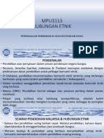 Potret hubungan etnik kesimpulan peranan utama membentuk budaya 1. Hubungan Etnik Bab 6