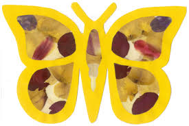 Fensterbilder basteln mit getrockneten blüten. Ein Schmetterling Aus Gepressten Bluten Medienwerkstatt Wissen C 2006 2021 Medienwerkstatt