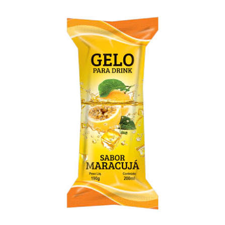 Gelo Saborizado Maracujá