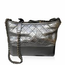 tas sling-bag Chanel Gabrielle Medium Silver #2 Sling Bag