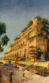 The Hanging Gardens Of Babylon Ancientworldwonders Hangender Garten Antike Geschichte Alte Schrift