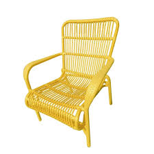 Mimosa Yellow Waiheke Sun Chair Bunnings Warehouse Outdoor Chairs Plastic Patio Chairs Chair