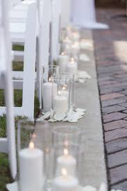 Elegant Black And White Downtown St Pete Wedding Vinoy Renaissance Wedding Aisle Decorations White Candles Wedding Wedding Chapel Decorations