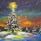 CHORLEY Paint Night- A Woodland Christmas event image