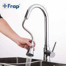 frap new 1 set pull out chrome kitchen