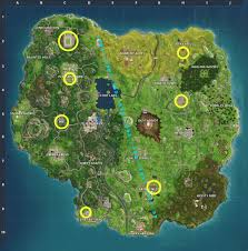 Fortnite Pitch Locations Where To Find All Seven Soccer