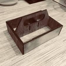 Download seketsa stiker cutting naga : Laser Cut Wooden Cutlery And Napkin Holder With Salt And Pepper Shakers 6mm Free Vector Cdr Download 3axis Co