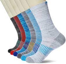 Kold Feet Athletic Mens 6 Pairs Free Design Crew Socks Continue To The Product At The Image Link It Is Amazon Affili Mens Clothing Styles Socks Crew Socks