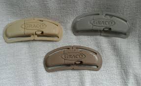 Graco Infant Car Seat Harness Tie Chest Clip Silver Gray Only Replacement Part Graco Infant Car Seat Car Seat Harness Baby Car Seats
